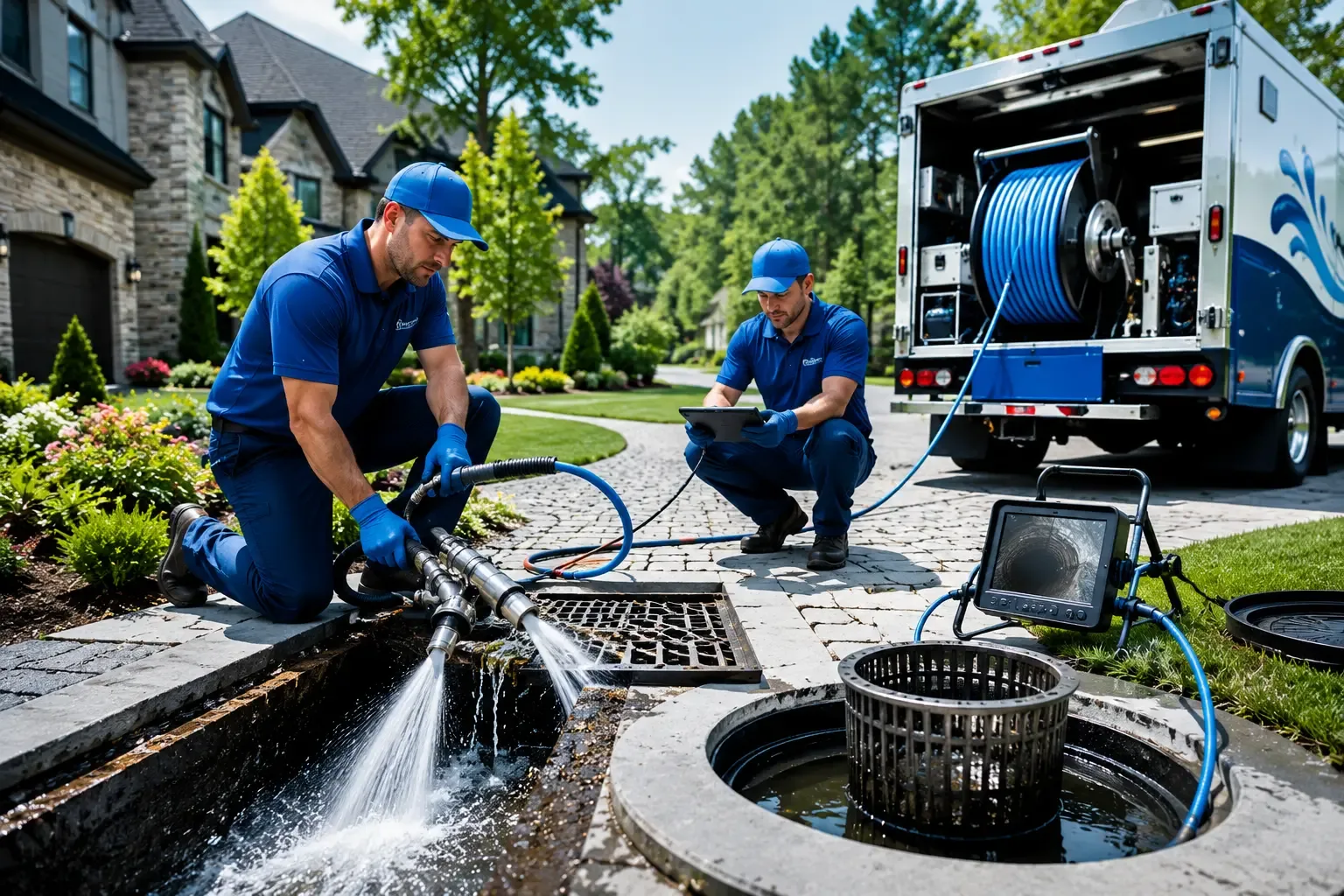 Local outdoor drain cleaning professionals in Strawn, TX