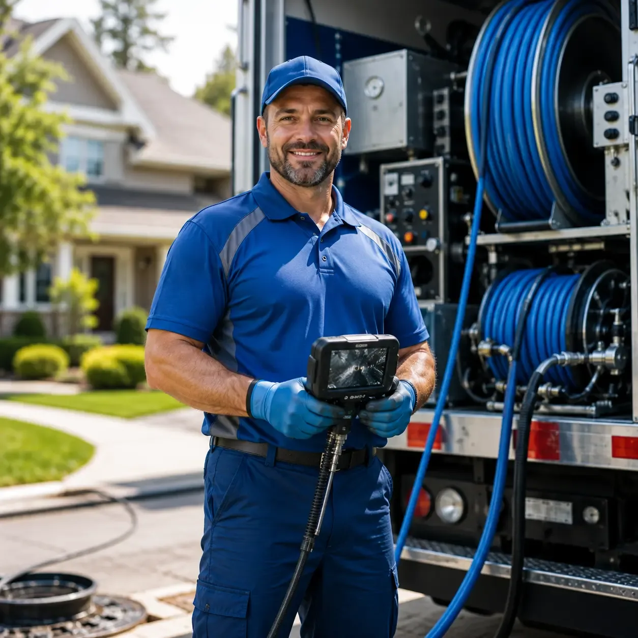 Local outdoor drain cleaning specialists in Strawn, TX